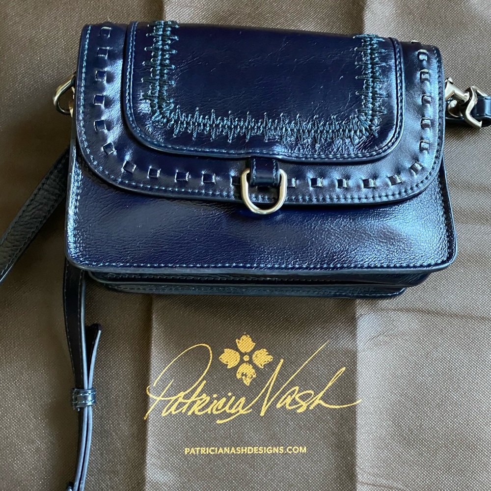 Patricia Nash Crossbody in Navy